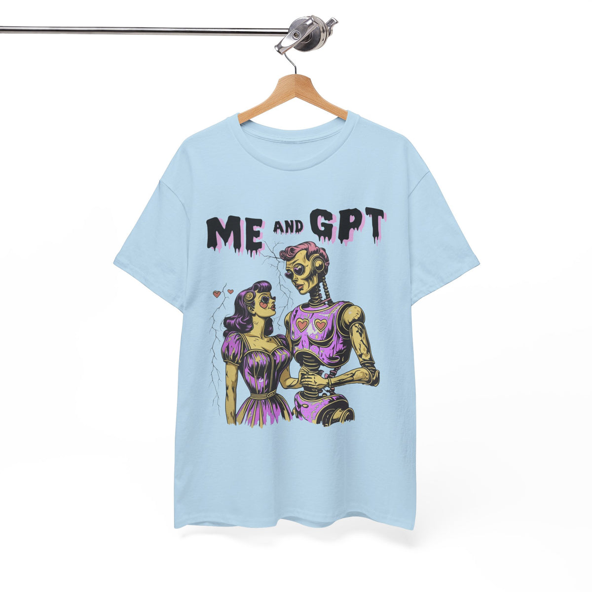 Me & Chat GPT –  AI Lover T-Shirt