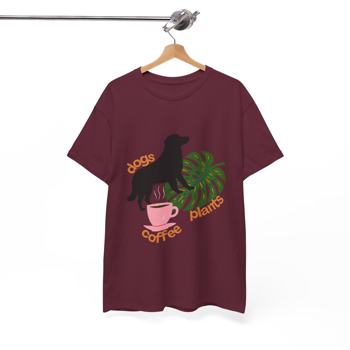 Plants Coffee Dogs  | Unisex T-shirt