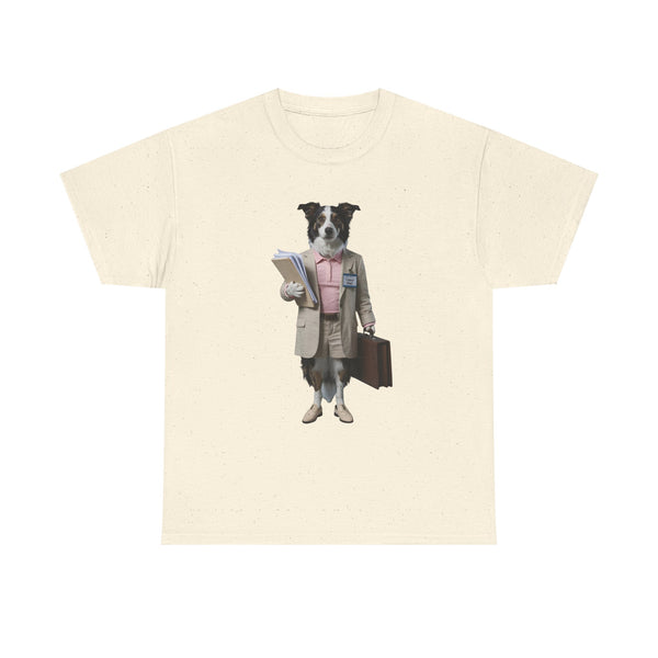 Office Worker Dog - Pets With Day Jobs Unisex T-Shirt