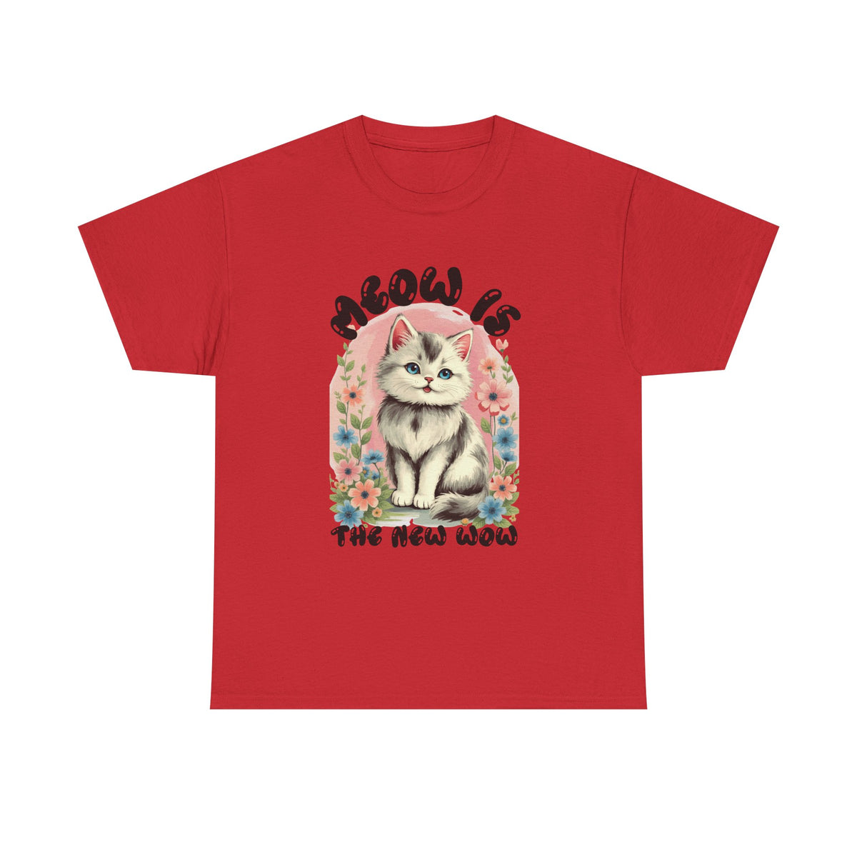 Meow Is The New Wow /Bubble |  Unisex T-shirt
