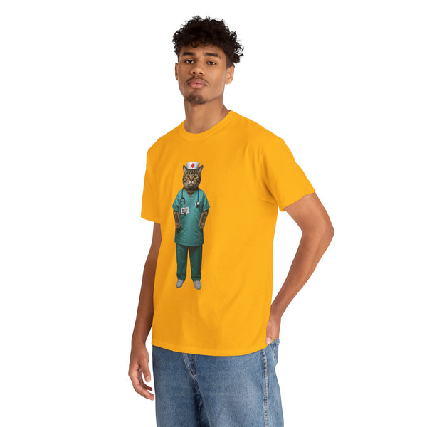 Medical Worker Cat - Pets With Day Jobs Unisex T-Shirt