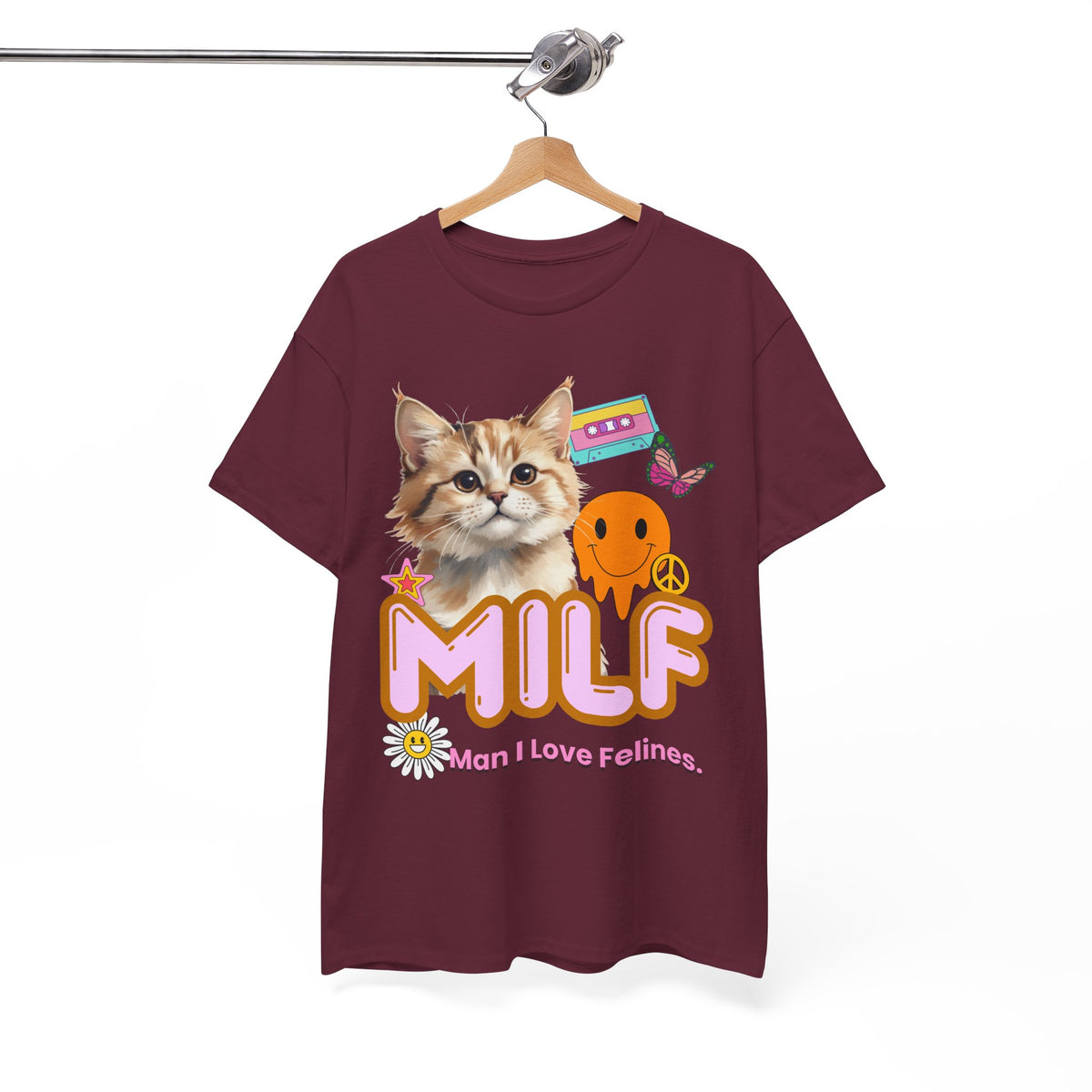 Copy of MILF Man I Love Felines - Unisex T-shirt