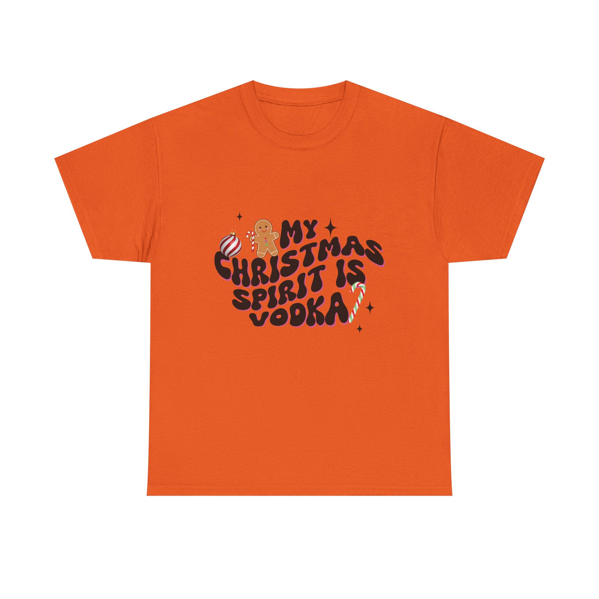 My Christmas Spirit Is Vodka - Unisex T-shirt