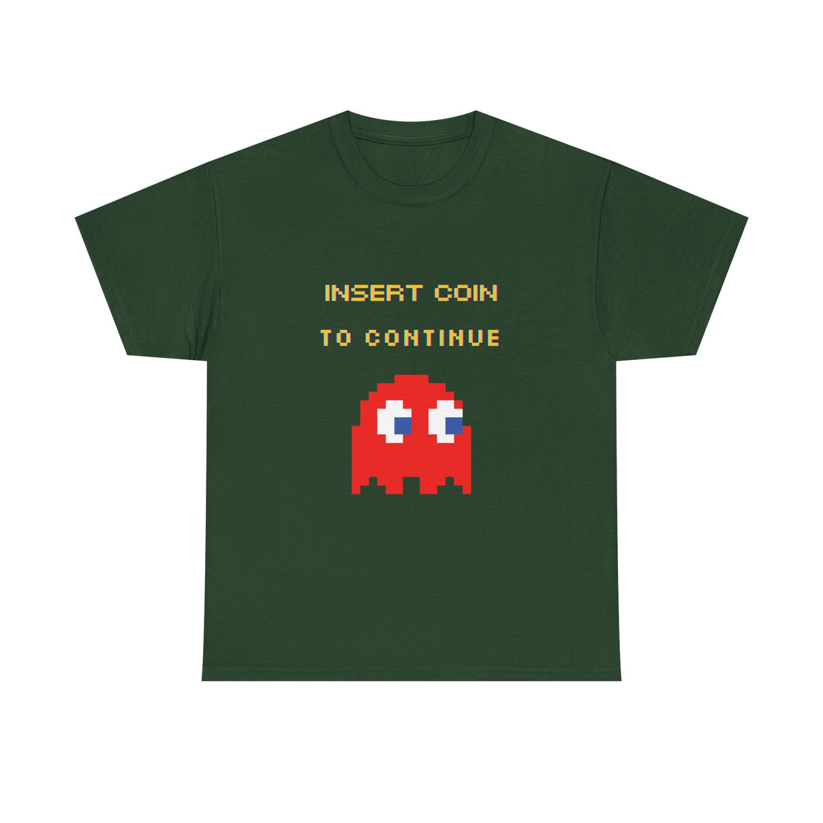 Insert Coin To Continue Pac Man  | Unisex T-shirt