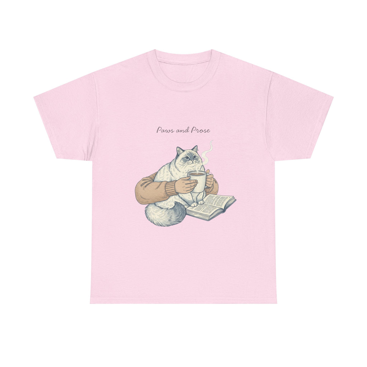 Paws And Prose Cat - Unisex T-shirt