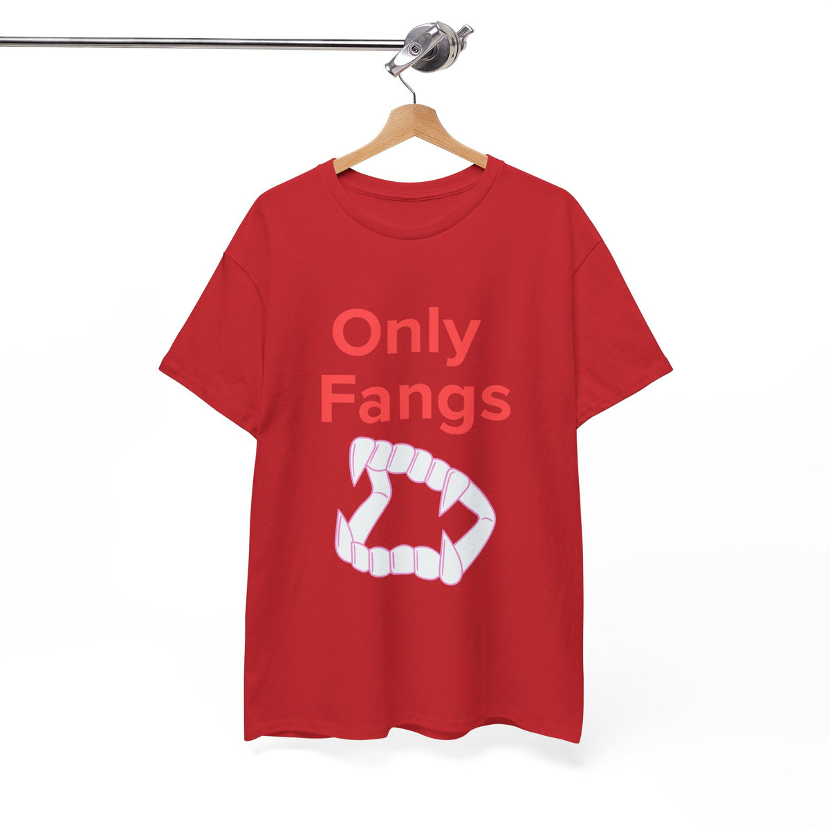 Only Fangs Vampire Teeth - Unisex T-shirt