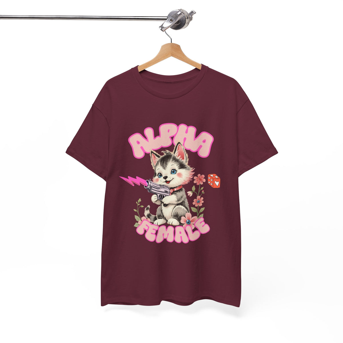 Alpha Female Cat with Ray Gun |  Unisex T-shirt
