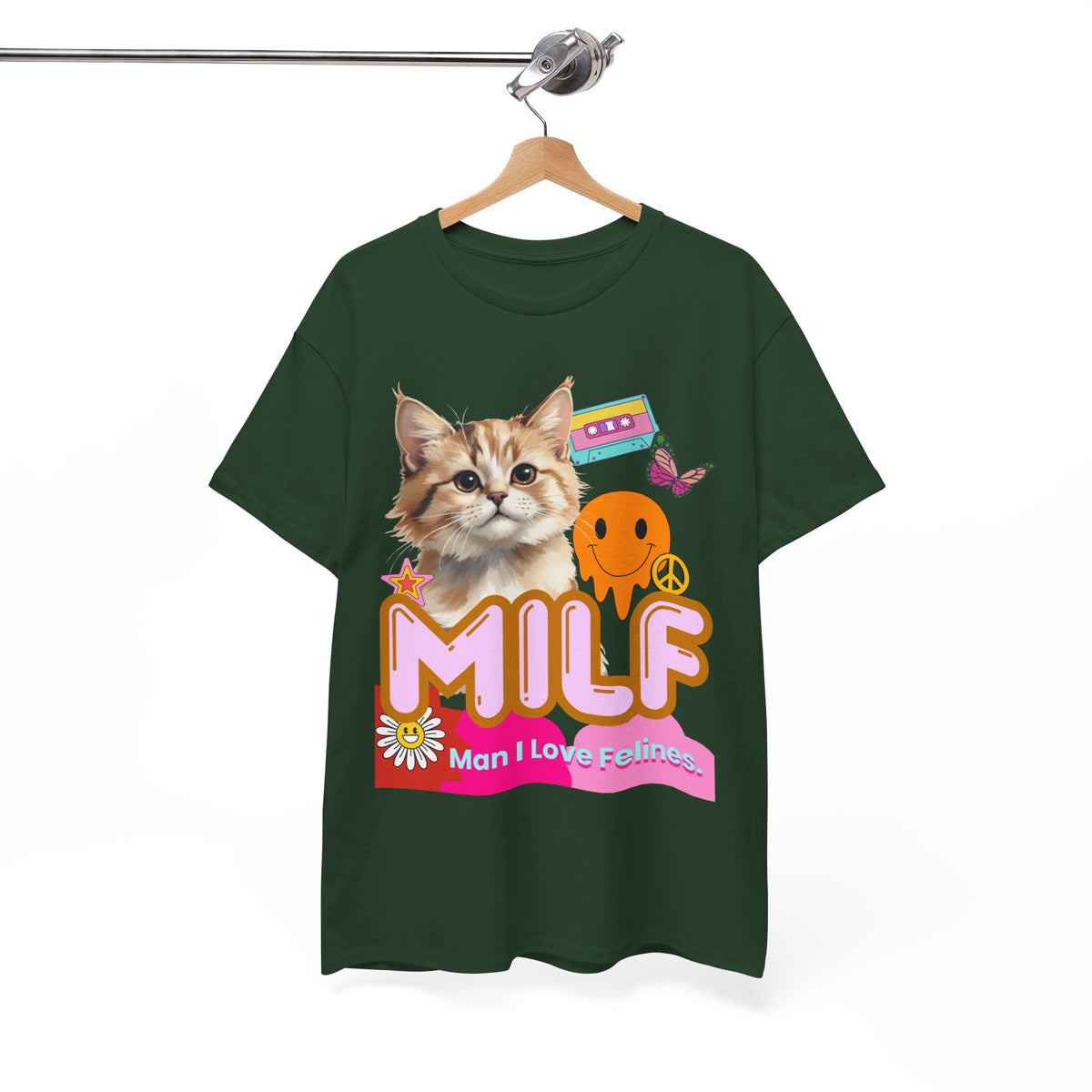MILF Man I Love Felines - Unisex T-shirt