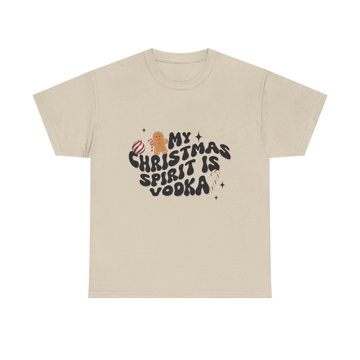 My Christmas Spirit Is Vodka - Unisex T-shirt