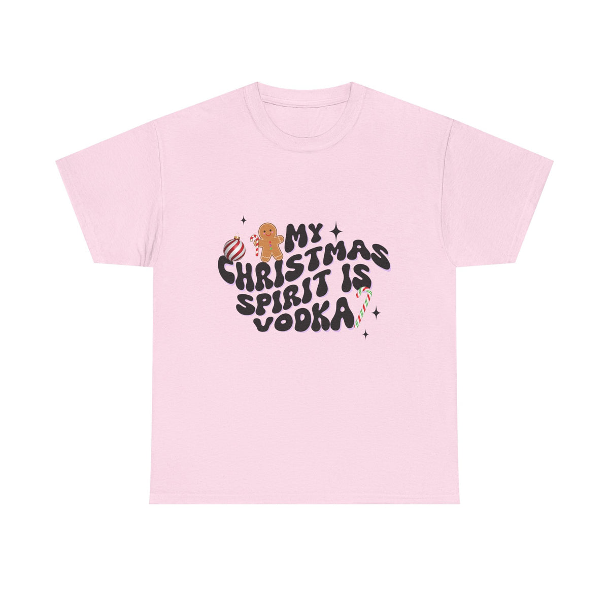 My Christmas Spirit Is Vodka - Unisex T-shirt