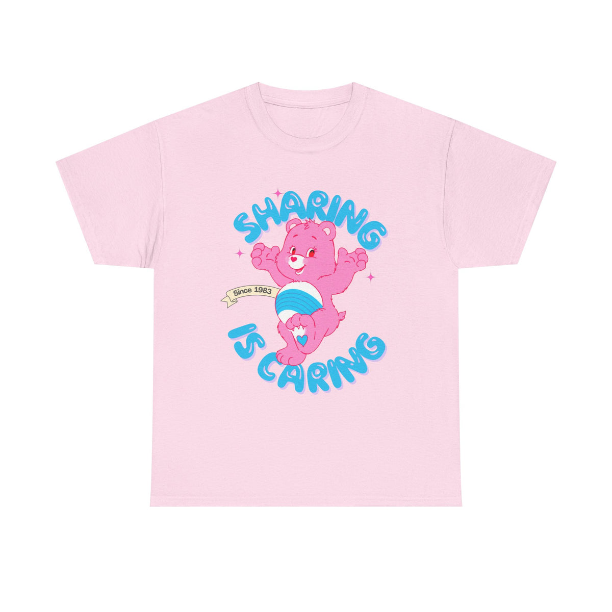 Sharing is Caring Pink/ Blue | Care Bear Unisex T-shirt