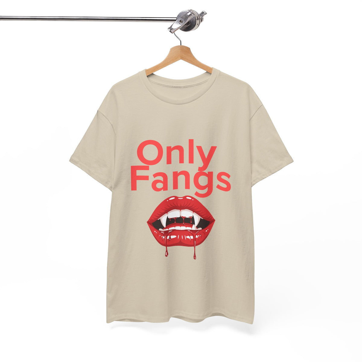 Only Fangs Vampire Lips - Unisex T-shirt