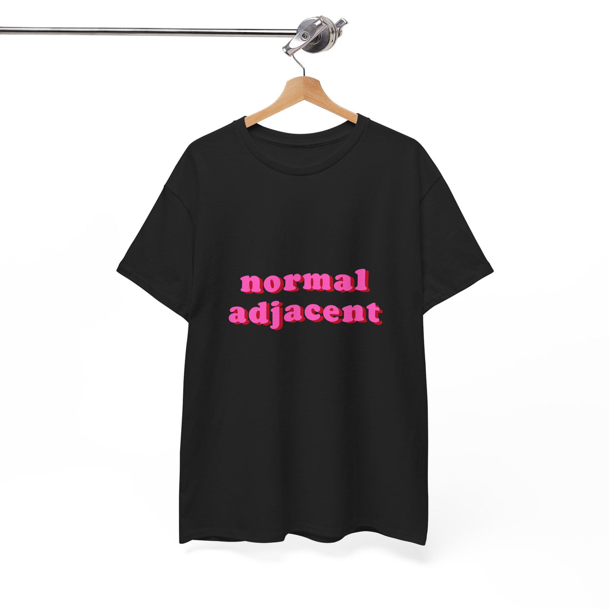 Normal Adjacent T-Shirt for High-Functioning Weirdos by Electrik Land.