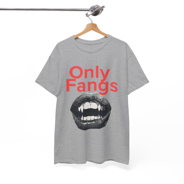 Only Fangs Grunge Vampire Mouth  - Unisex T-shirt