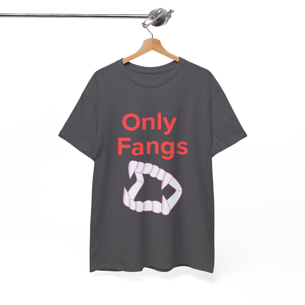 Only Fangs Vampire Teeth - Unisex T-shirt