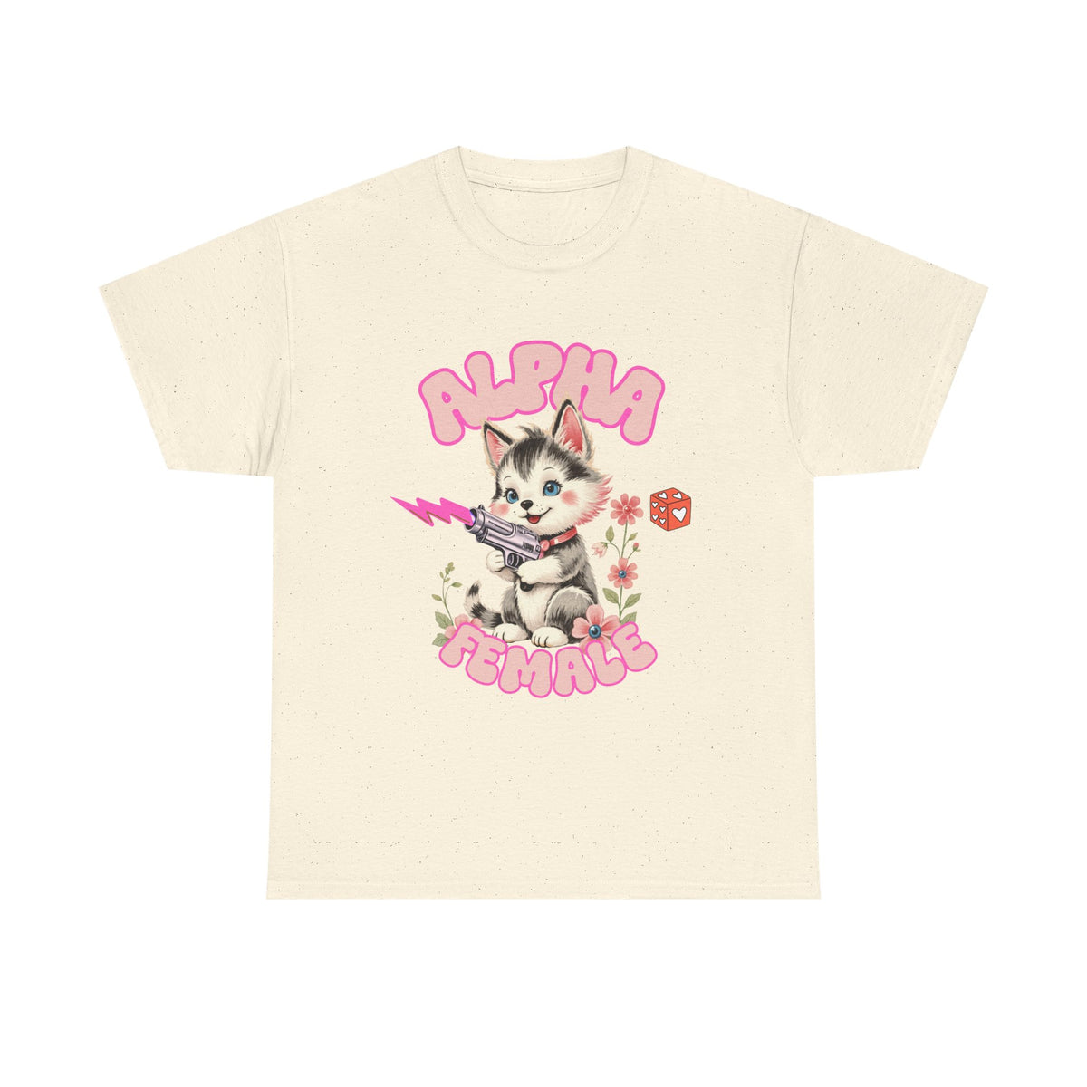 Alpha Female Cat with Ray Gun |  Unisex T-shirt
