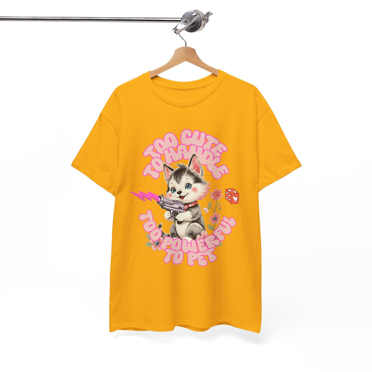 Too Cute To Handle Cat |  Unisex T-shirt