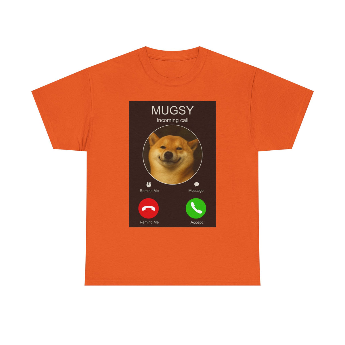 Incoming Call from Your Pet -  Custom Unisex Tee