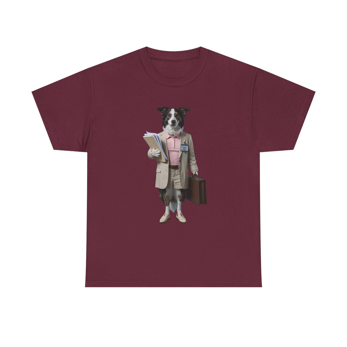 Office Worker Dog - Pets With Day Jobs Unisex T-Shirt
