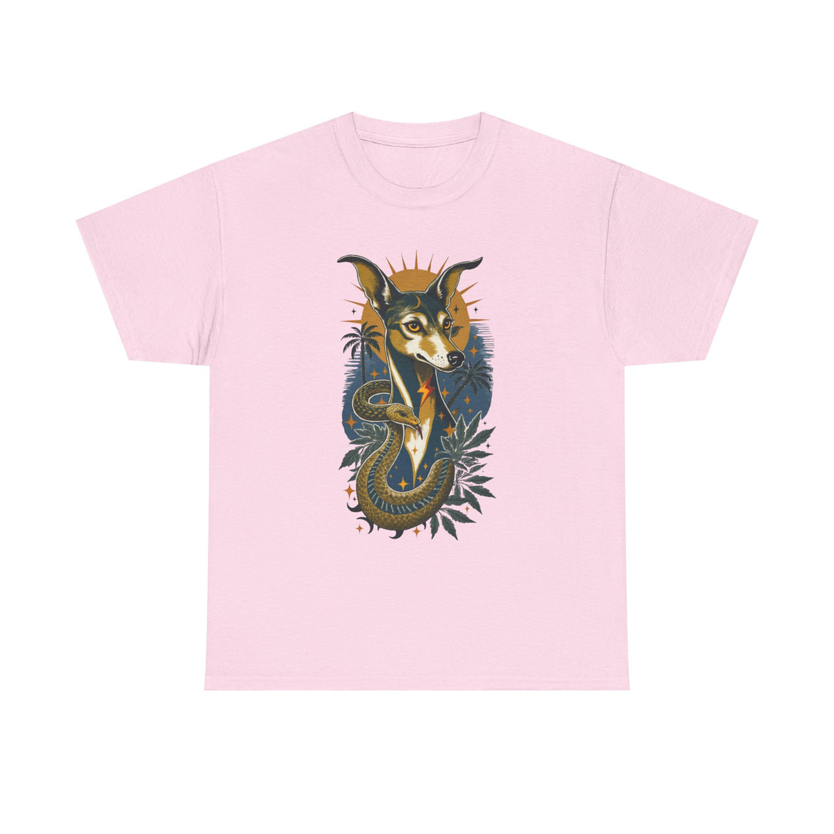 Greyhound Vintage Style Tattoo graphic T-Shirt