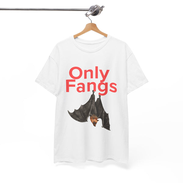 Only Fangs Hanging Bat  - Unisex T-shirt