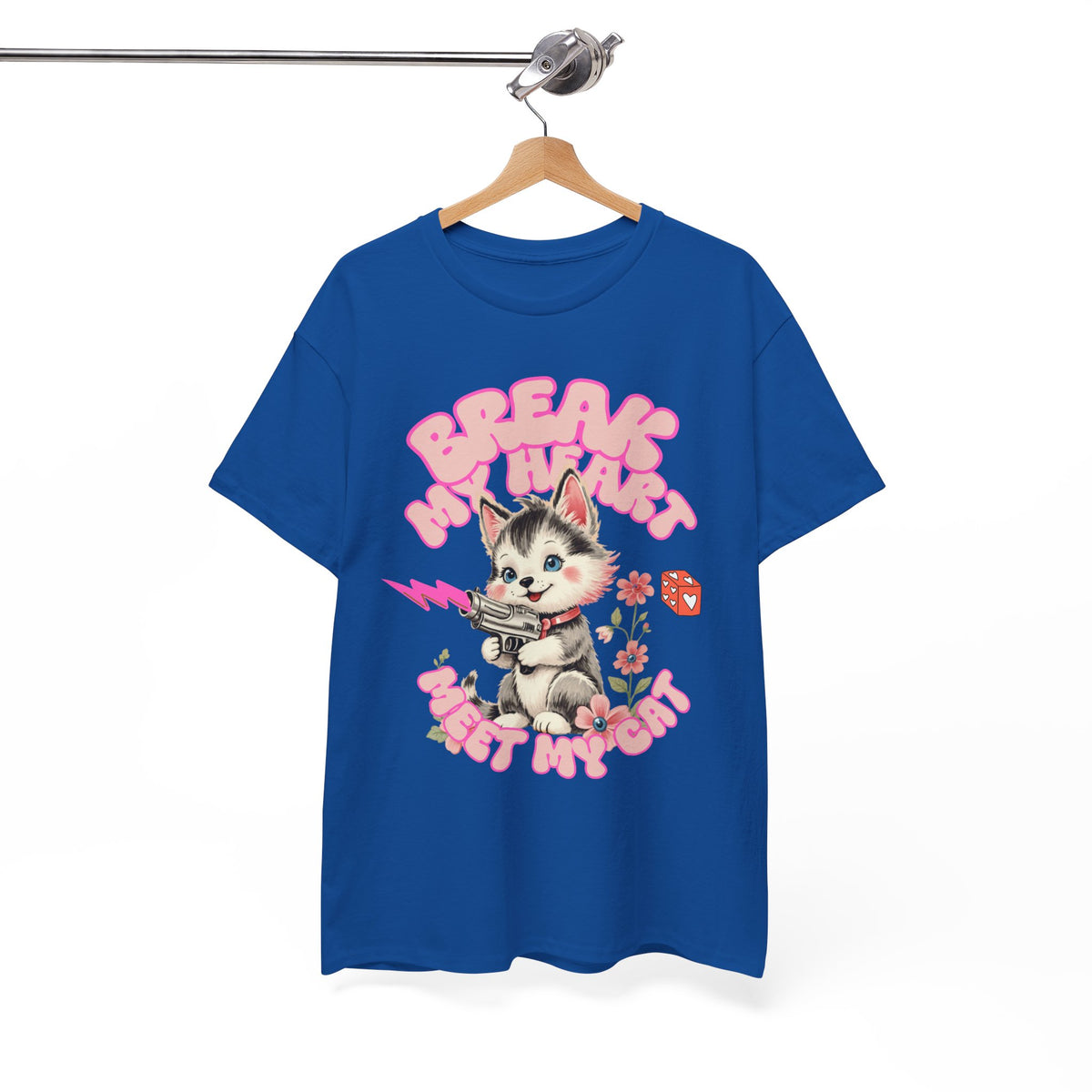 Break My Heart Meet My Cat |  Unisex T-shirt