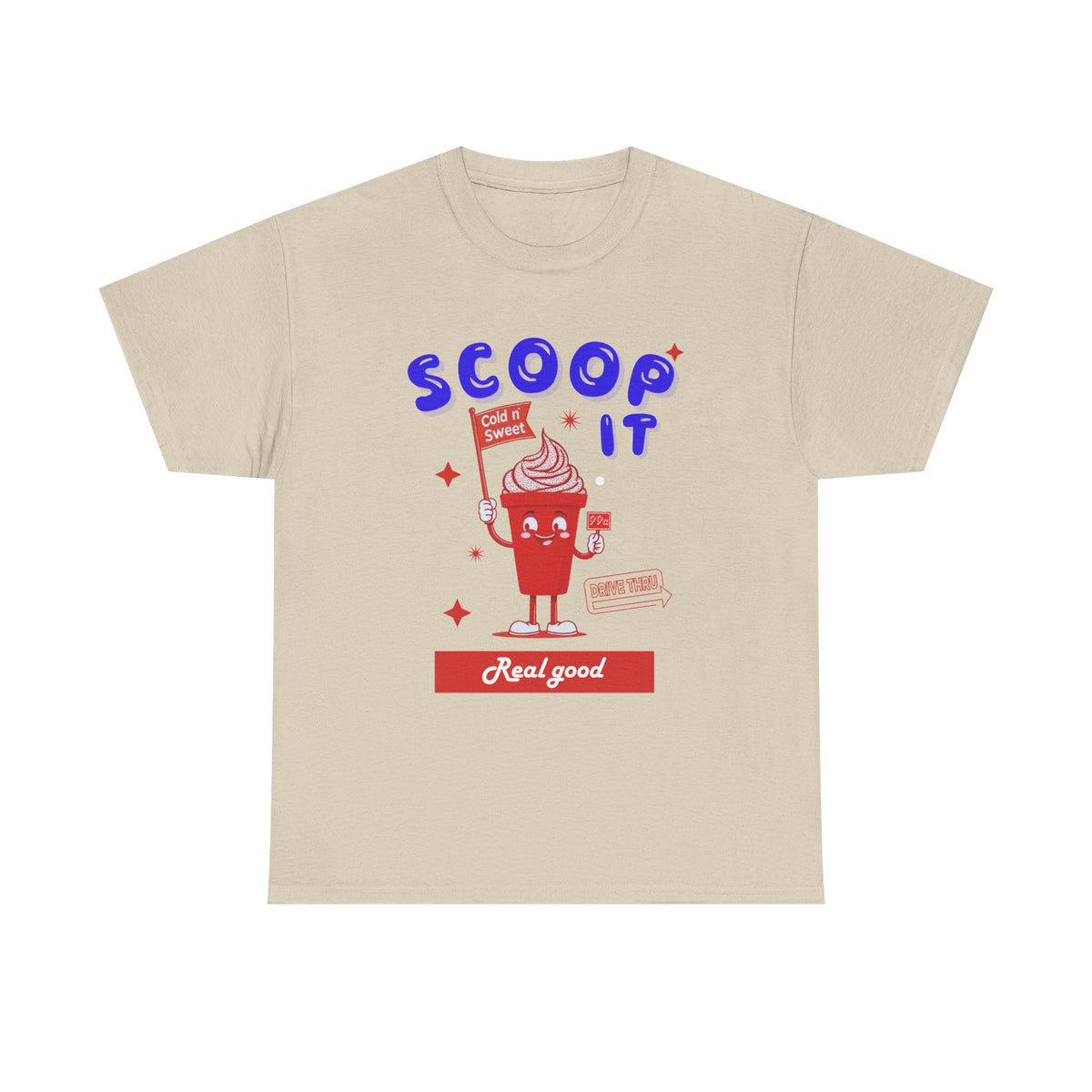 Scoop It Real Good Retro Ice Cream - Unisex T-shirt