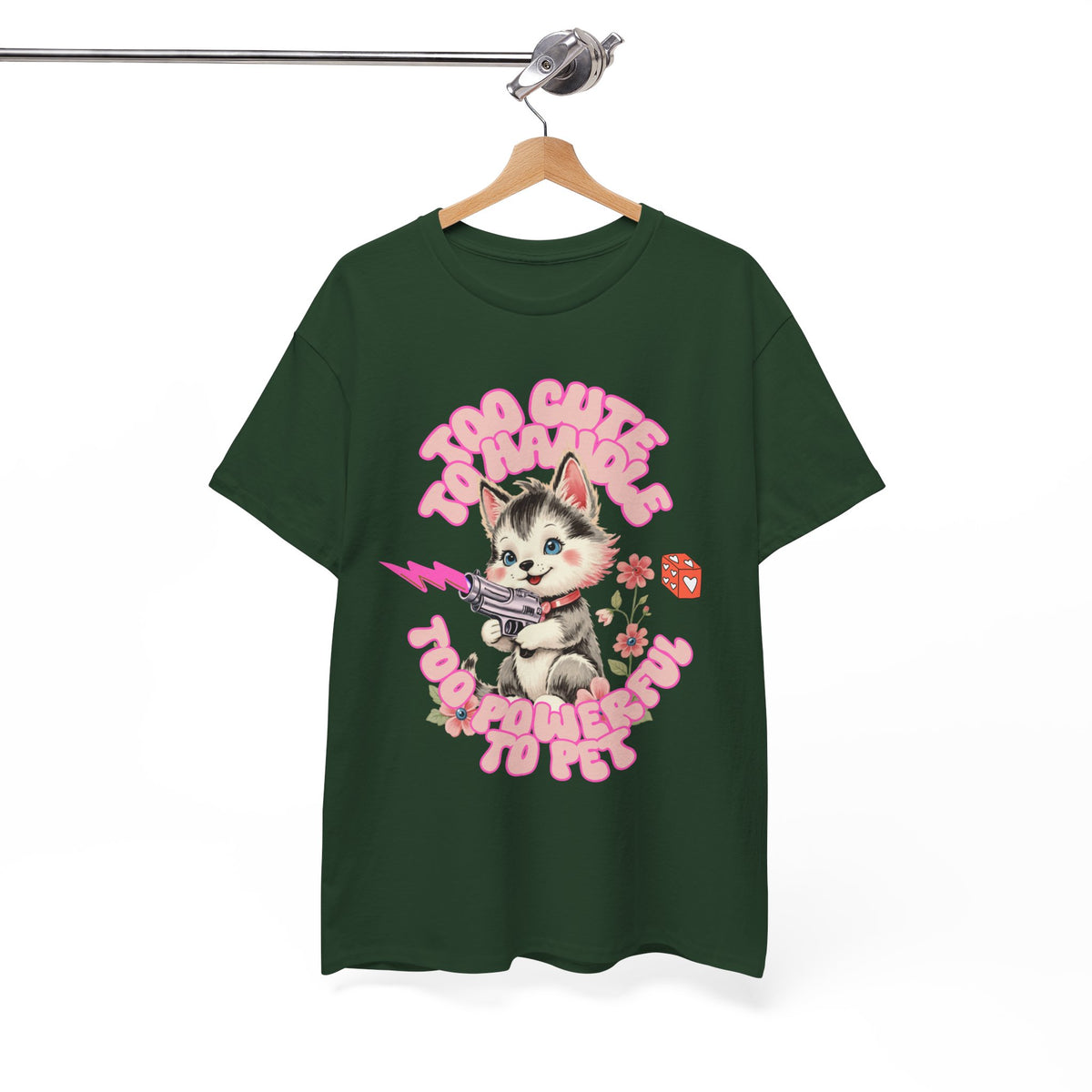 Too Cute To Handle Cat |  Unisex T-shirt