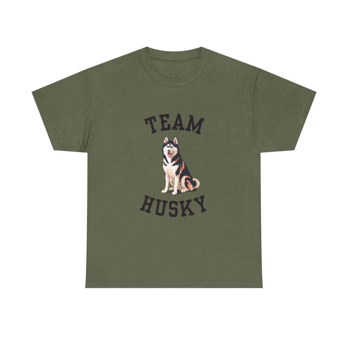 Team Husky Vintage Style Varsity  T-Shirt