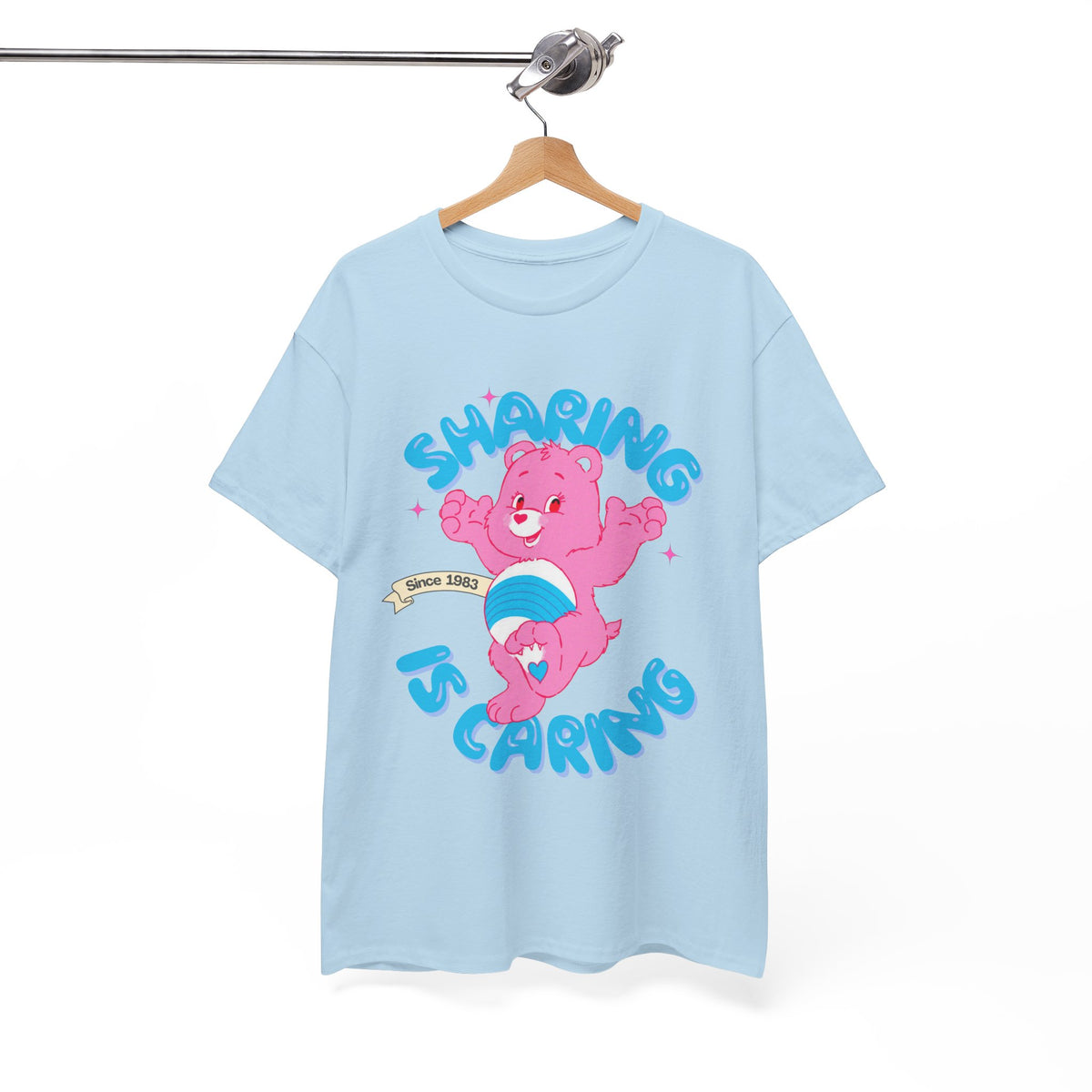 Sharing is Caring Pink/ Blue | Care Bear Unisex T-shirt