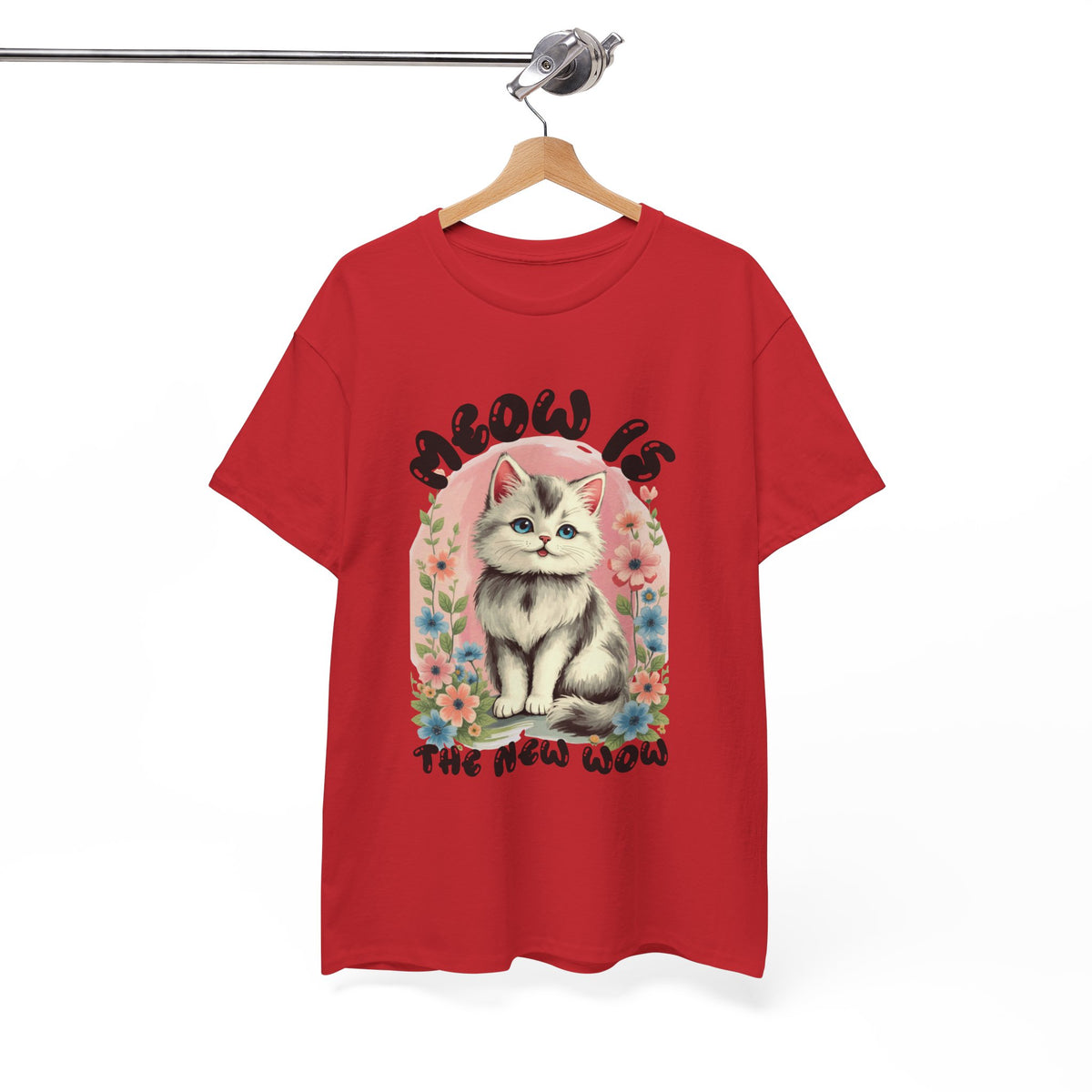 Meow Is The New Wow /Bubble |  Unisex T-shirt