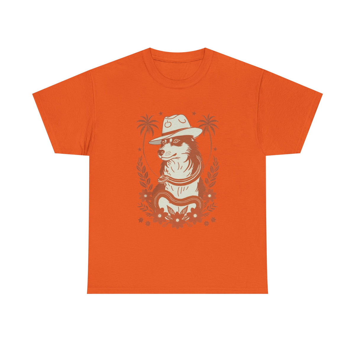 Husky Vintage Print Palms T-Shirt