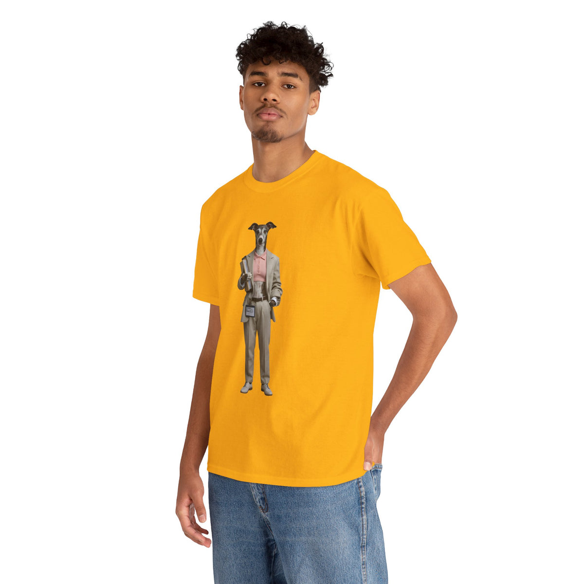 Office Worker Dog - Pets With Day Jobs Unisex T-Shirt