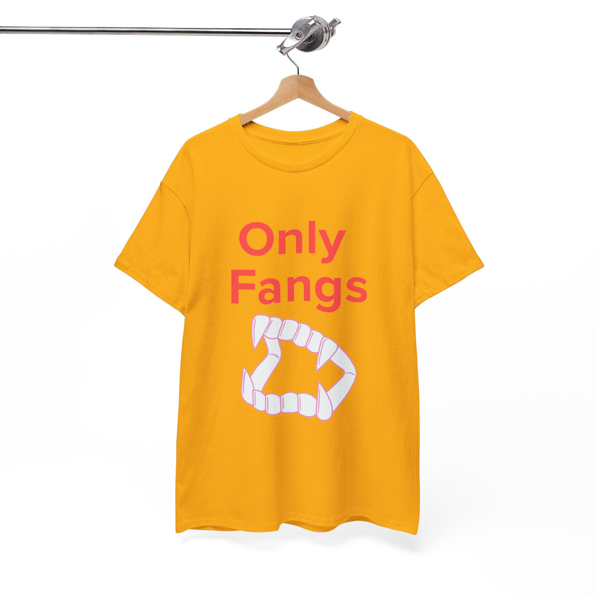 Only Fangs Vampire Teeth - Unisex T-shirt