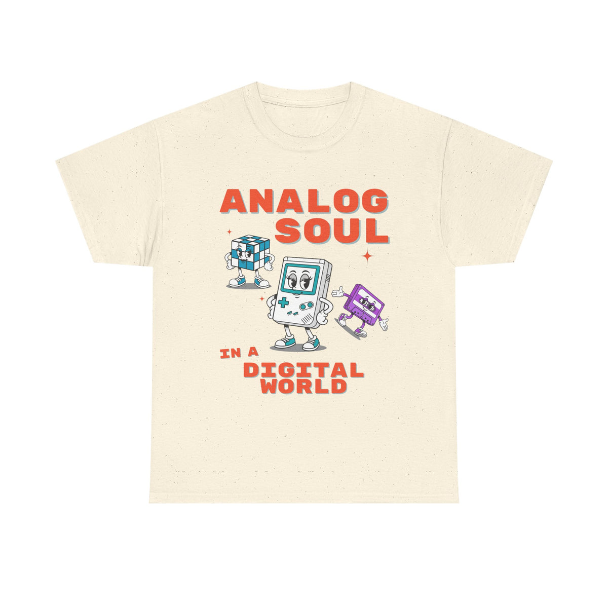 Analog Soul in a Digital World  | Unisex T-shirt