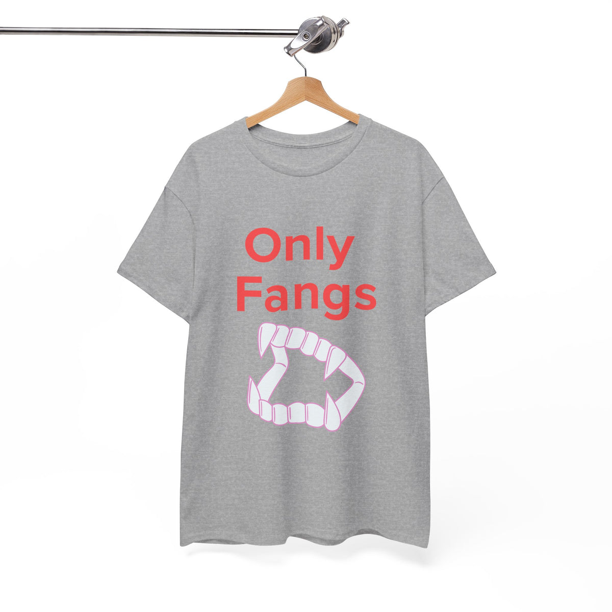 Only Fangs Vampire Teeth - Unisex T-shirt