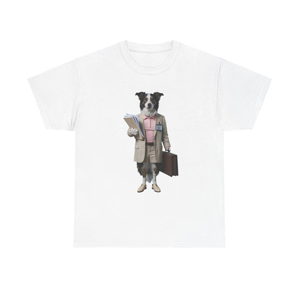 Office Worker Dog - Pets With Day Jobs Unisex T-Shirt