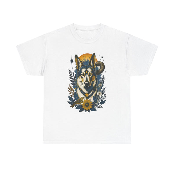 German Shepard 1 Vintage Style Tattoo Graphic T-Shirt