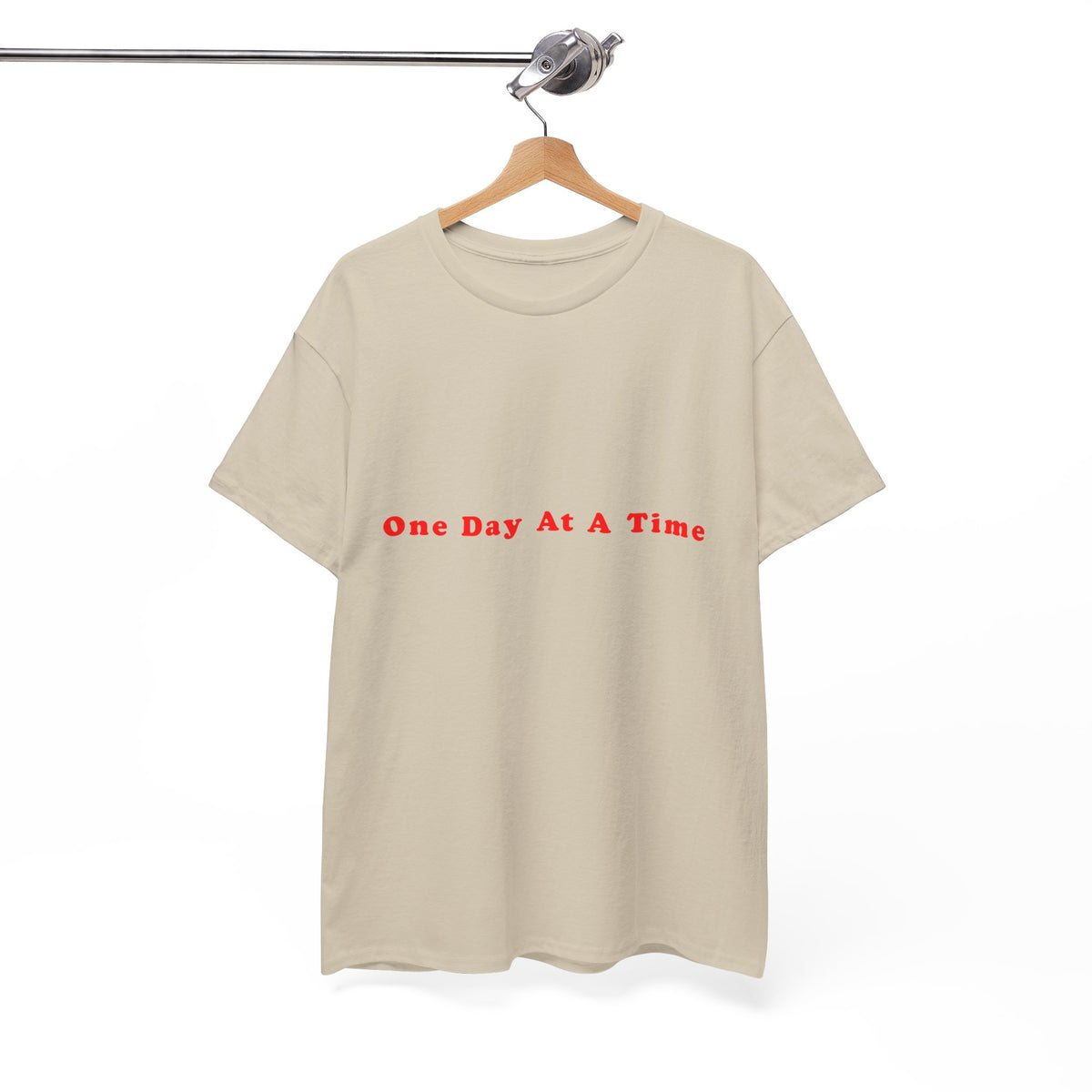 One Day At A Time – Statement T-Shirt by Electrik Land