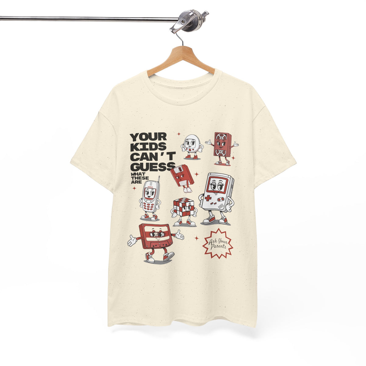 Your Kids Can't Guess Retro Objects  | Unisex T-shirt