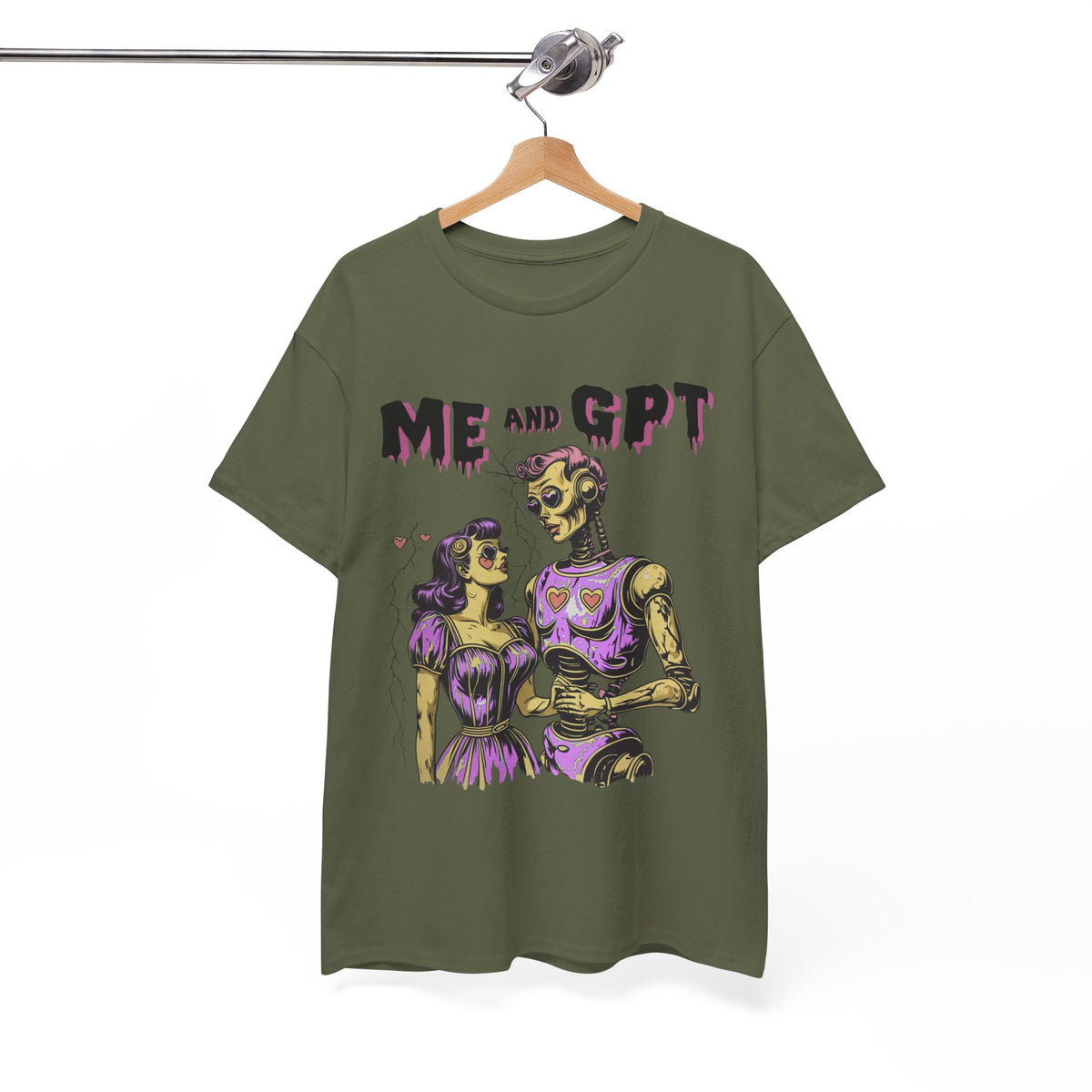 Me & Chat GPT –  AI Lover T-Shirt