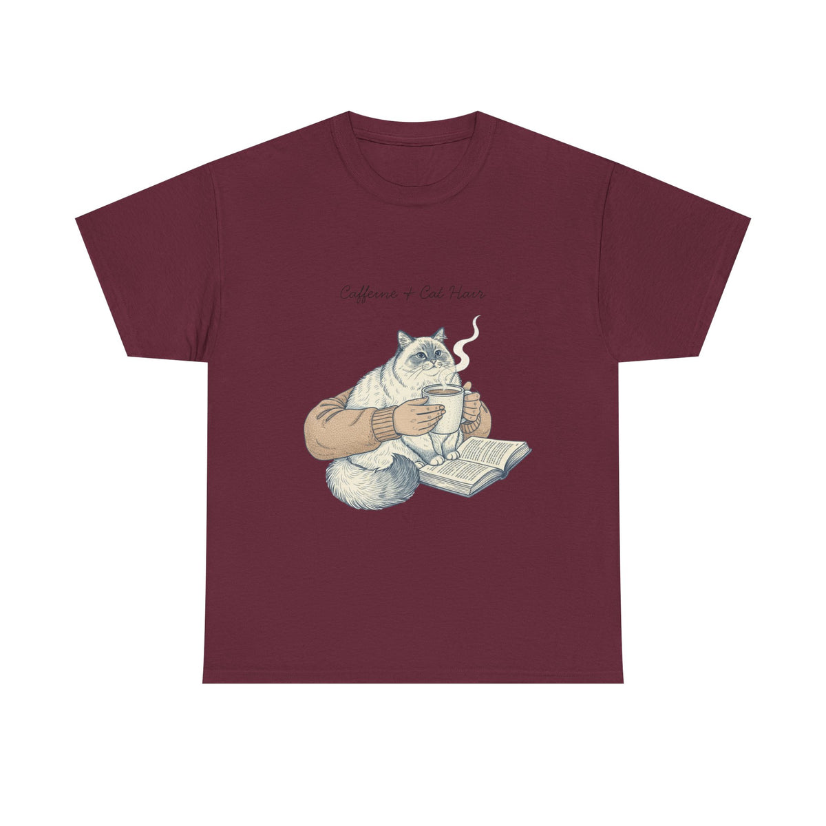 Caffeine And Cat Hair  - Unisex T-shirt