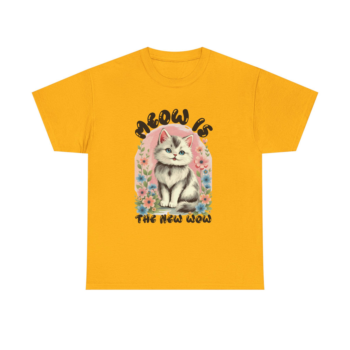 Meow Is The New Wow /Bubble |  Unisex T-shirt