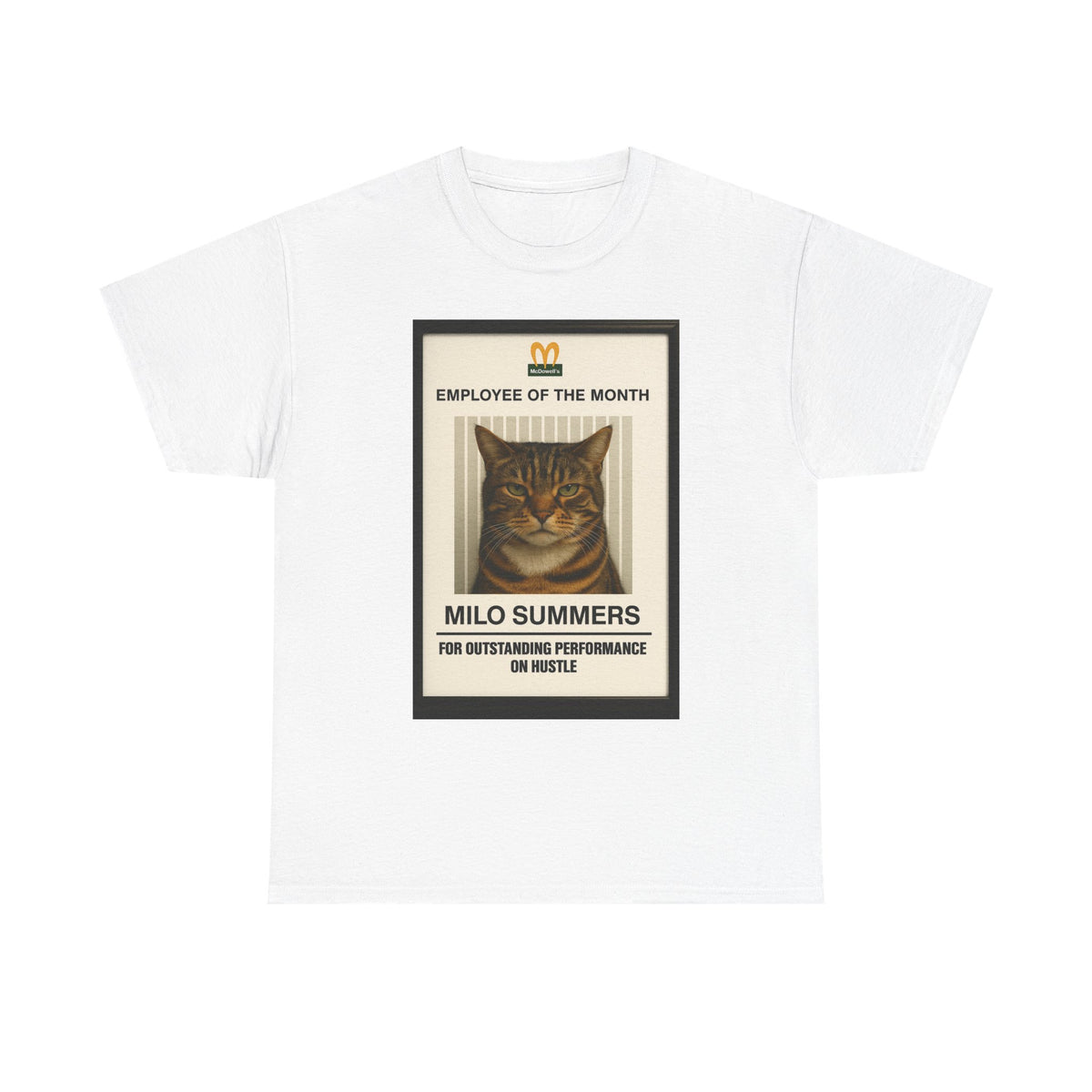 Employee of the Month – Custom Pet Print Unisex Tee