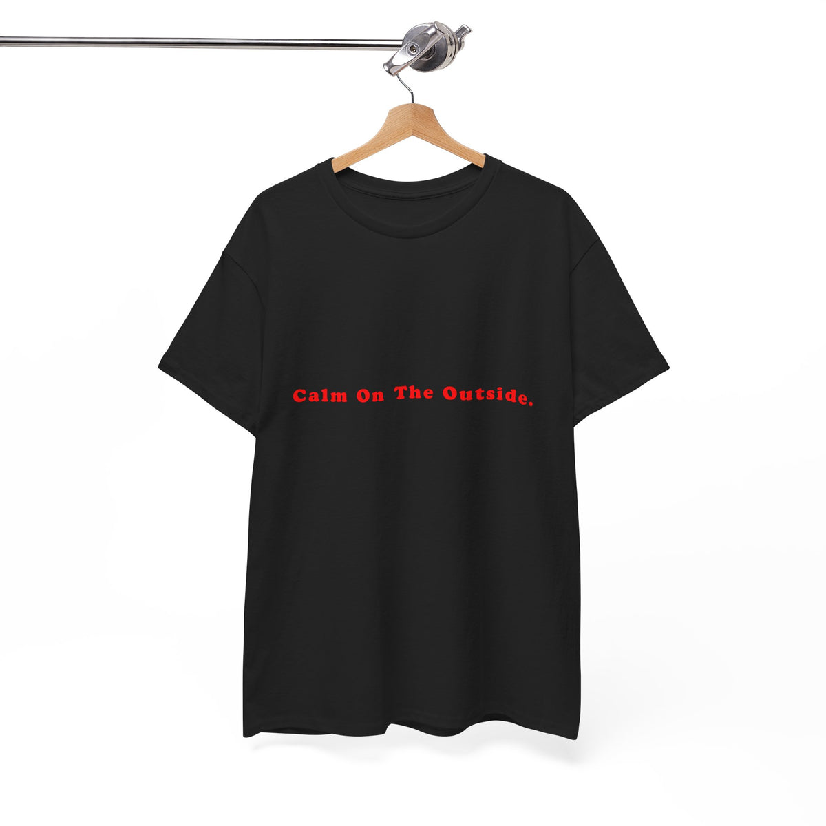 Calm on the Outside – Statement T-Shirt by Electrik Land