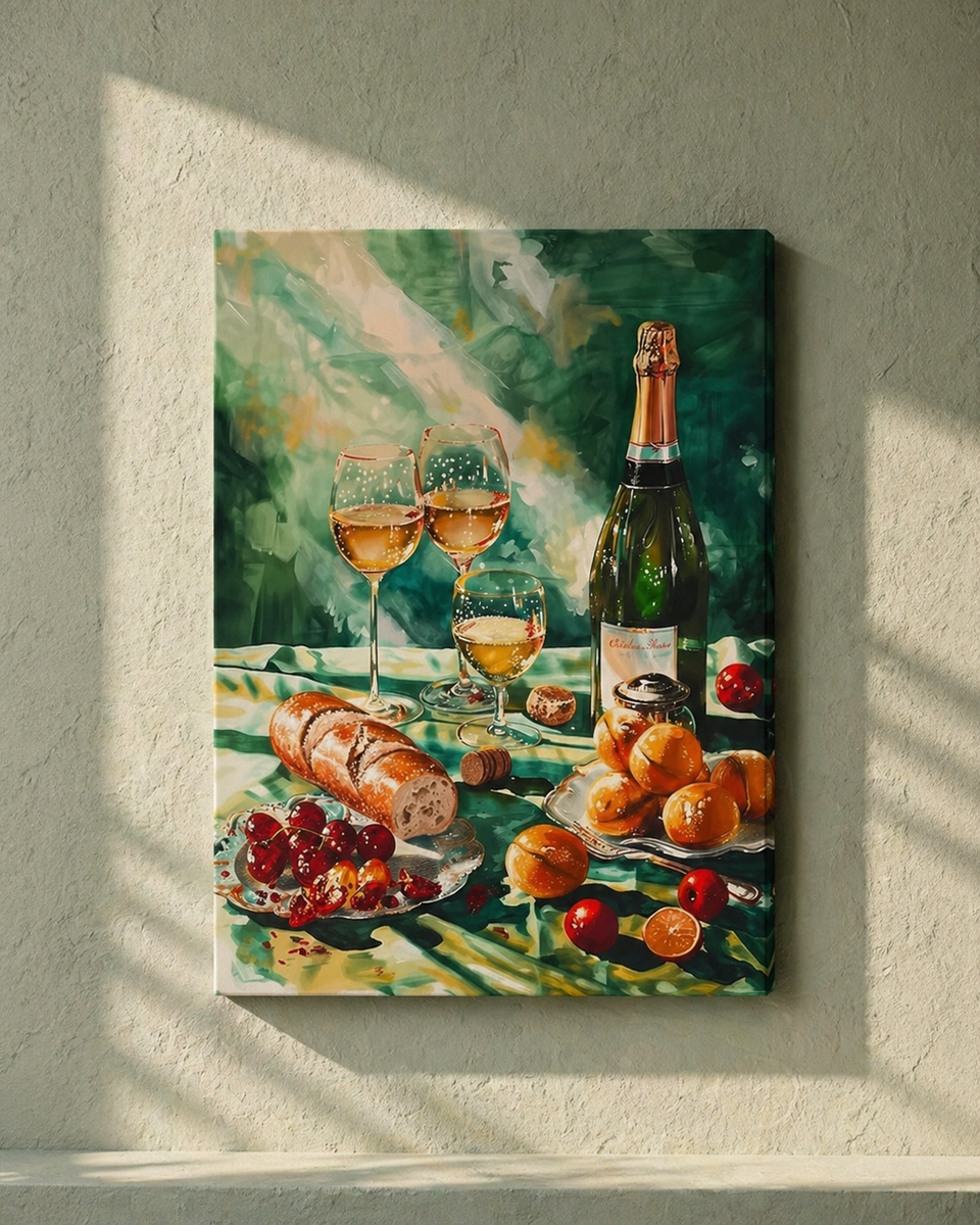 Sunlit Table Stories™ 5 Paint By Numbers Kit Collection – Mediterranean Food & Lifestyle Series