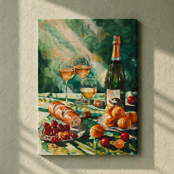 Sunlit Table Stories™ 5 Paint By Numbers Kit Collection – Mediterranean Food & Lifestyle Series