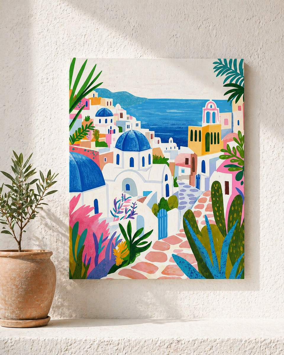 Postcard Places™ 10 | Mediterranean Landscape Series