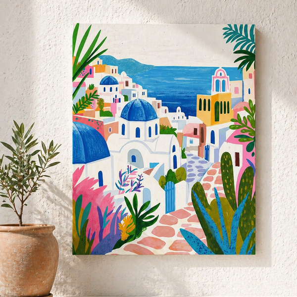 Postcard Places™ 10 | Mediterranean Landscape Series