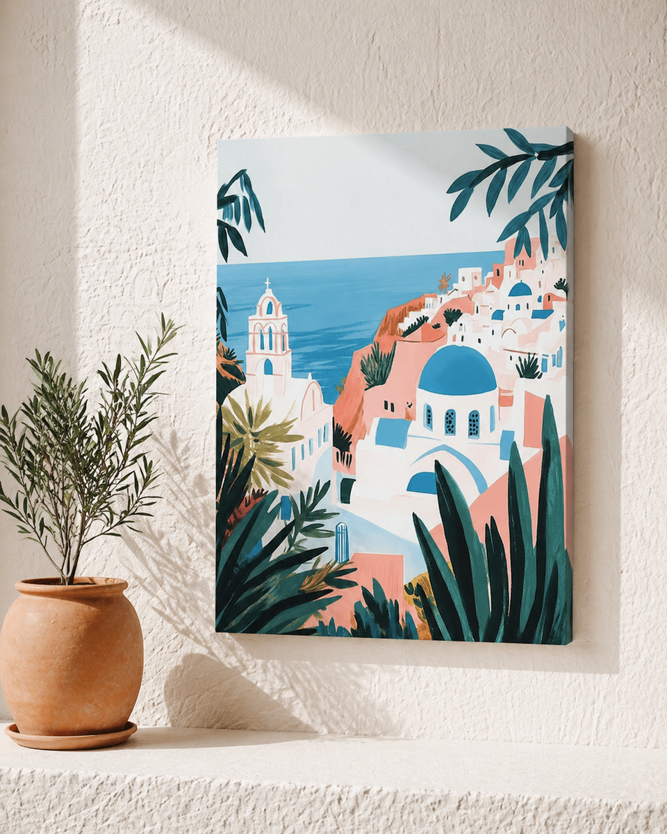 Postcard Places™ 15 | Mediterranean Landscape Series